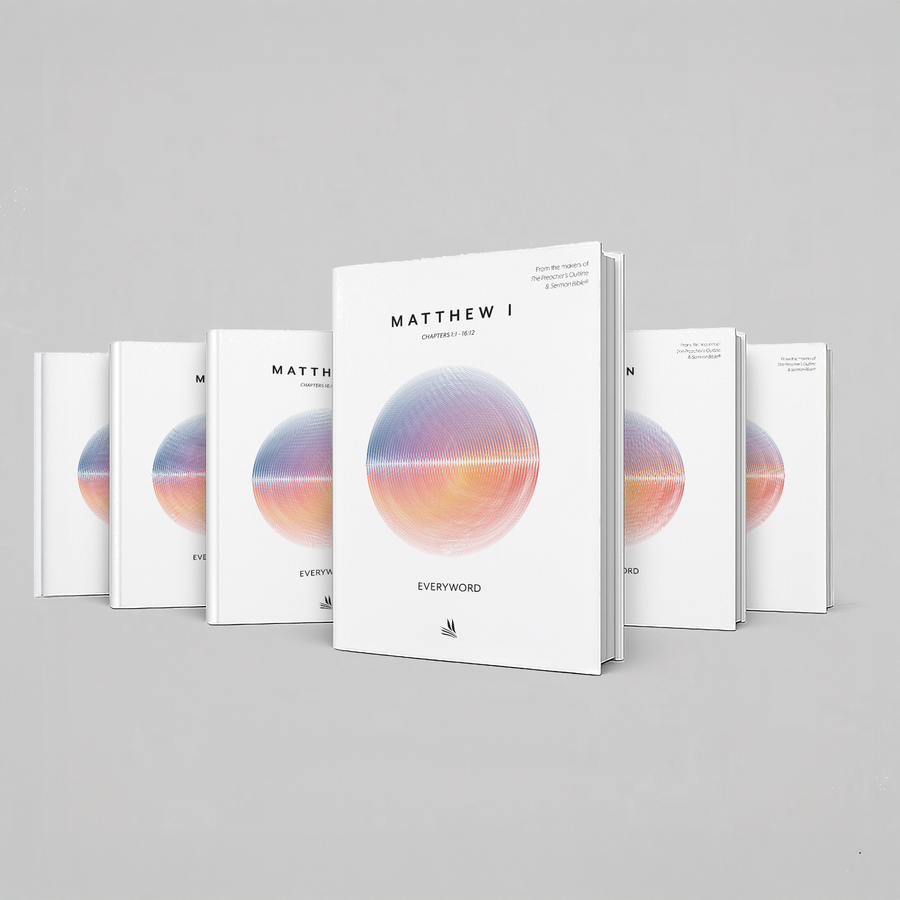 EVERYWORD study volumes: Scripture, outline, and commentary