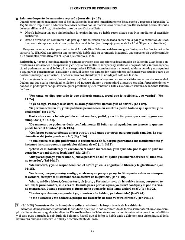 Biblia De Bosquejos Y Sermones: Proverbios