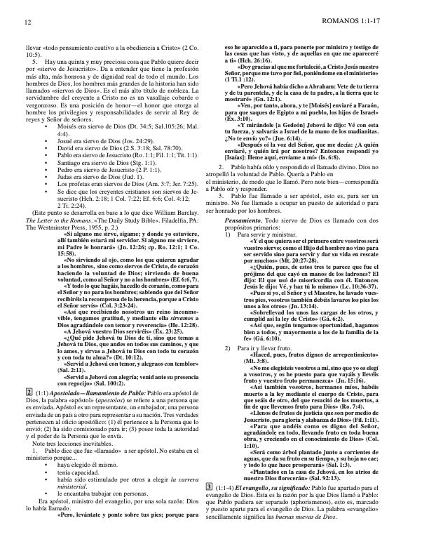 Biblia De Bosquejos Y Sermones: Romanos