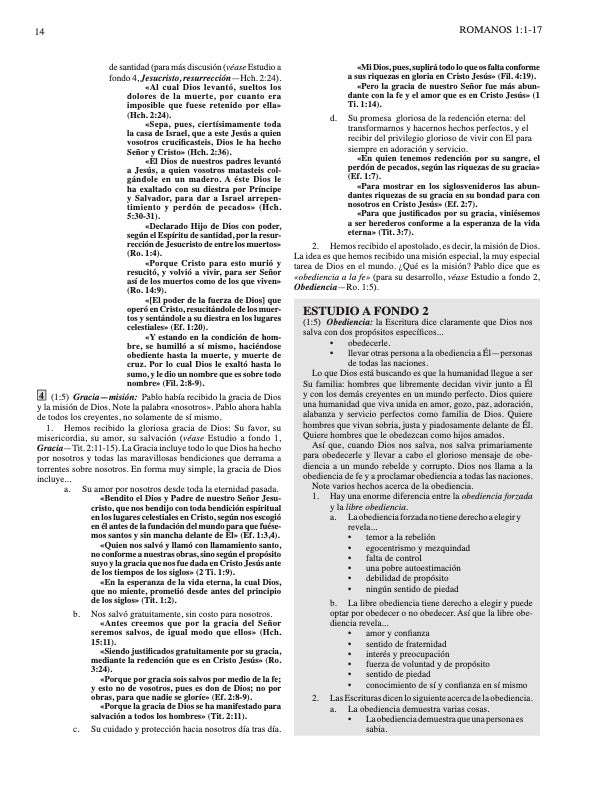 Biblia De Bosquejos Y Sermones: Romanos