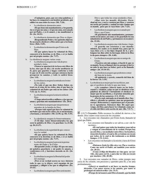 Biblia De Bosquejos Y Sermones: Romanos
