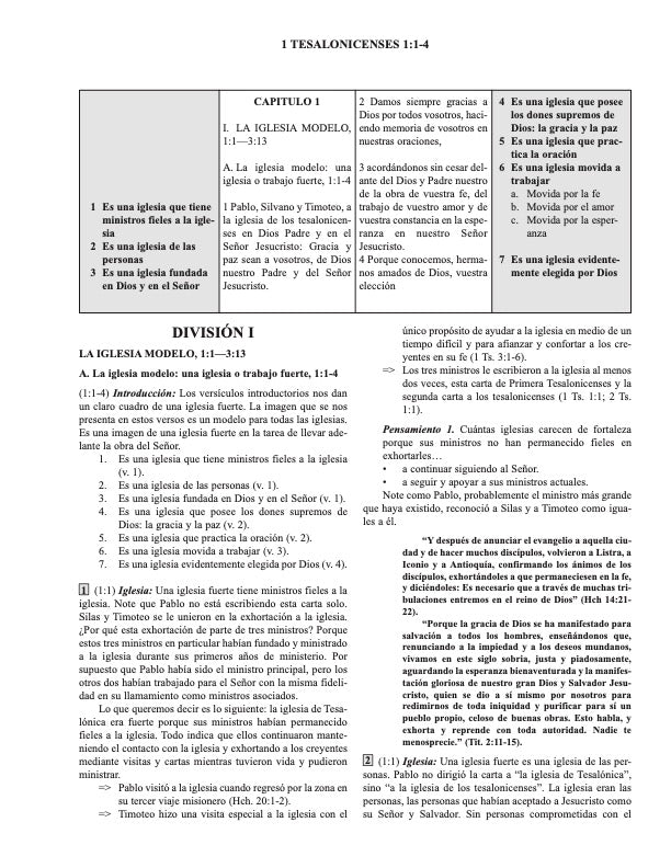 Biblia De Bosquejos Y Sermones: 1 Tesalonicenses—Filemón