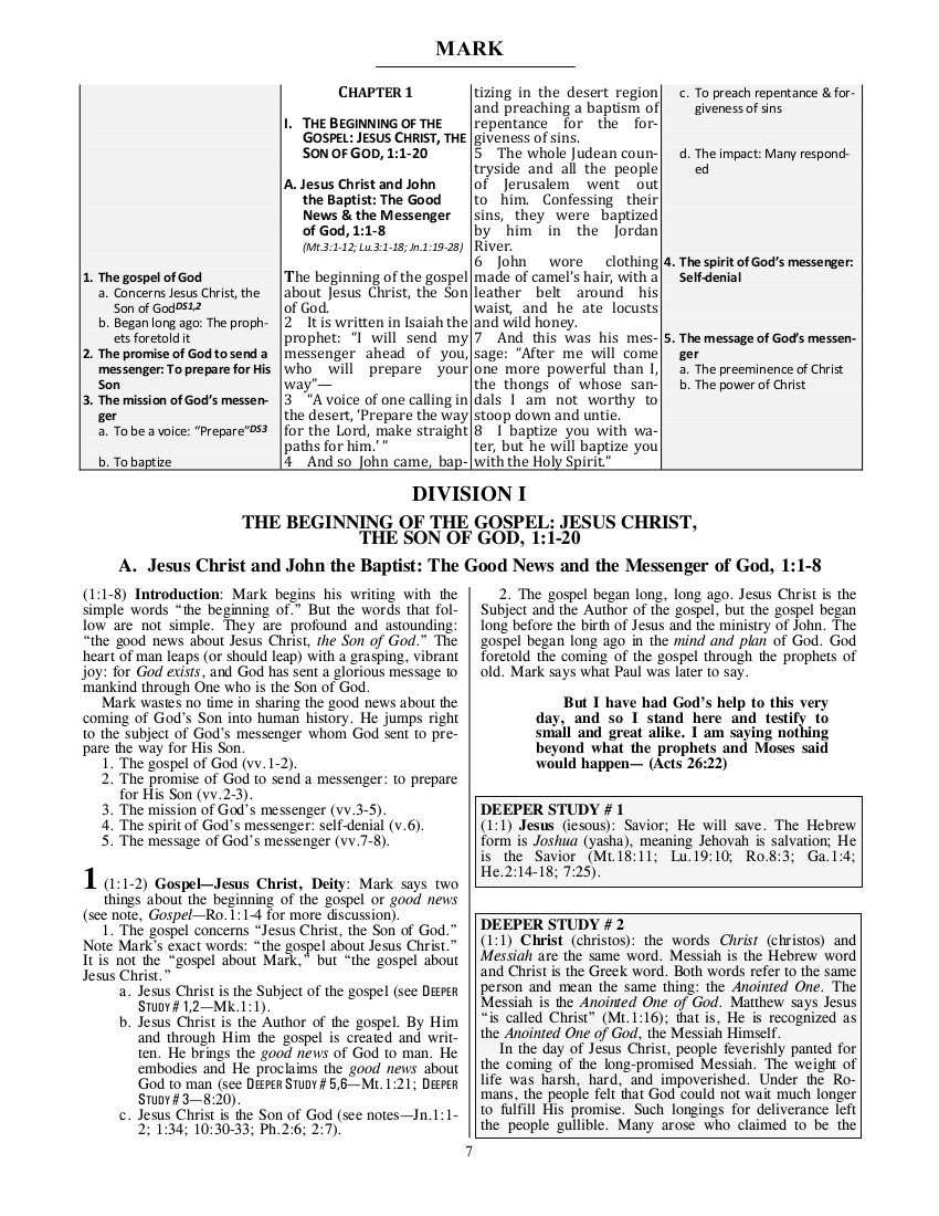 Mark (NIV Softcover) Vol. 29 - Leadership Ministries Worldwide