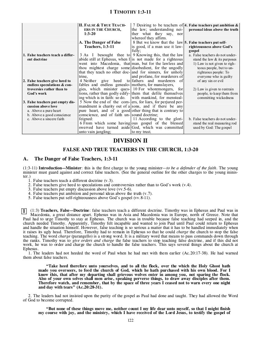 1 & 2 Thessalonians, 1 & 2 Timothy, Titus, Philemon (KJV New Paperback) Vol. 40 - Leadership Ministries Worldwide