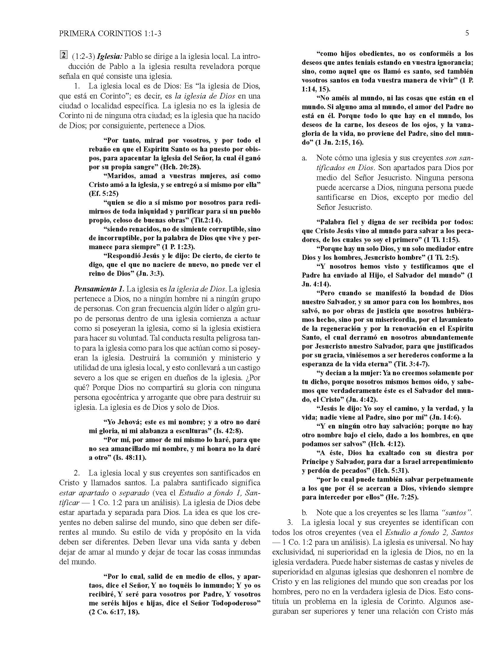 Biblia De Bosquejos Y Sermones: 1 y 2 Corintios - Leadership Ministries Worldwide