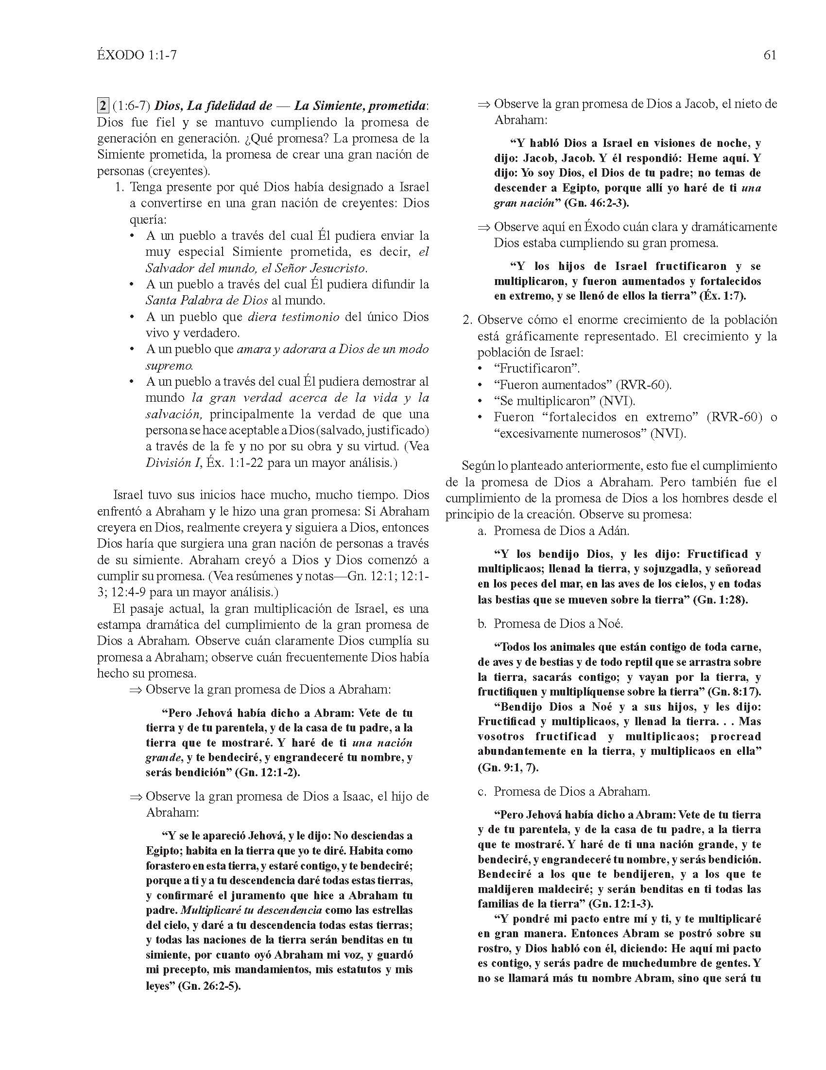 Biblia De Bosquejos Y Sermones: Éxodo 1-18 - Leadership Ministries Worldwide