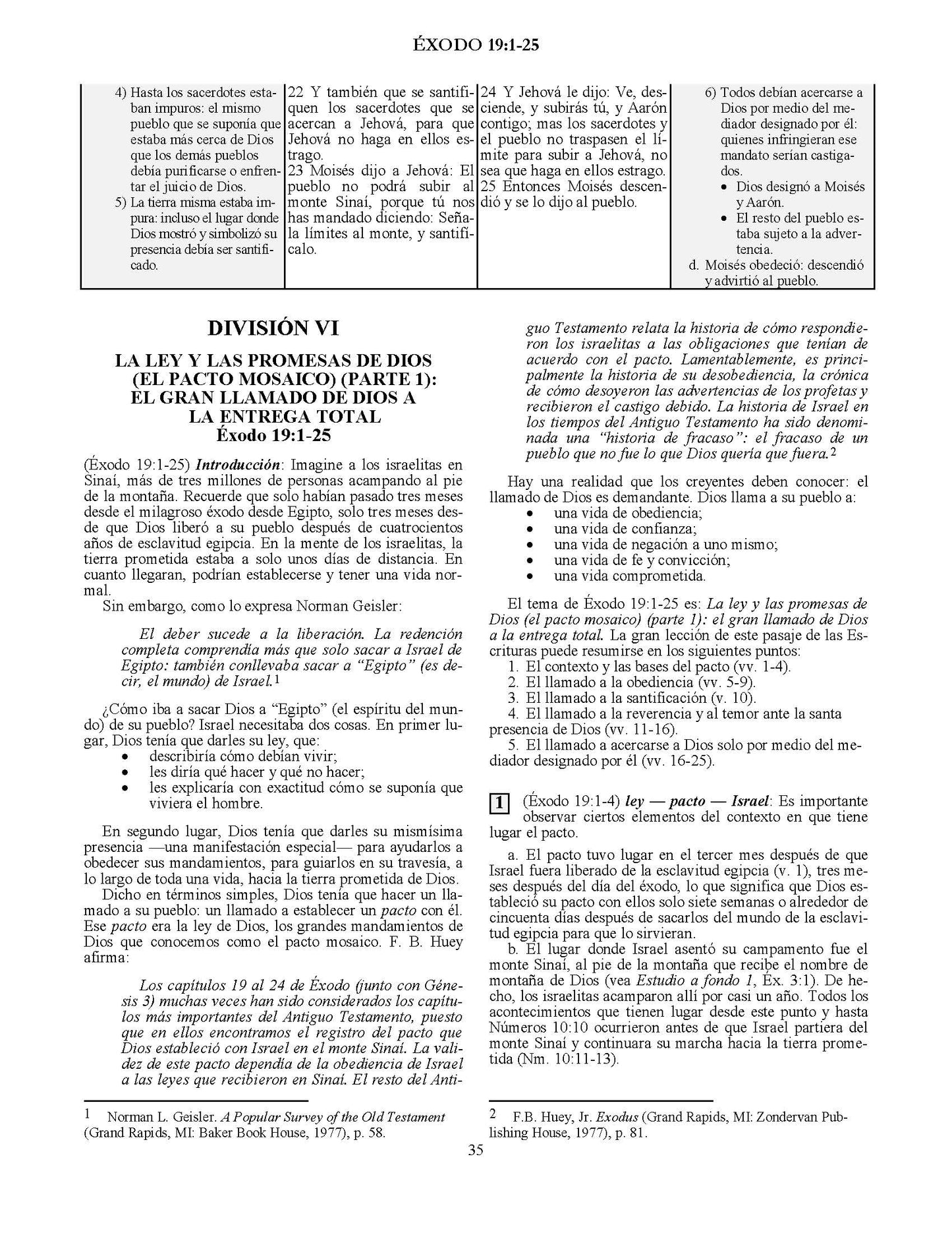 Biblia De Bosquejos Y Sermones: Éxodo 19-40 - Leadership Ministries Worldwide