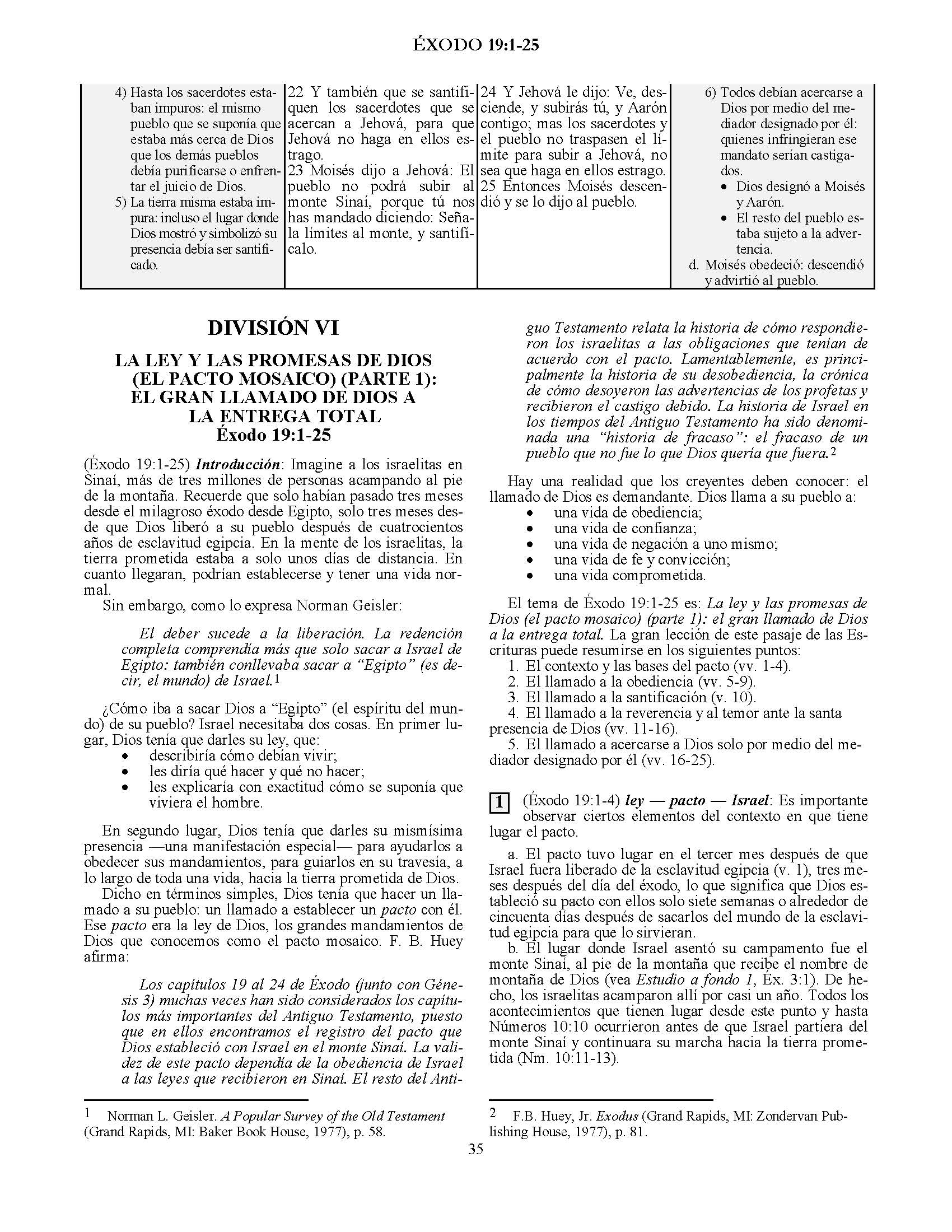 Biblia De Bosquejos Y Sermones: Éxodo 19-40 - Leadership Ministries Worldwide