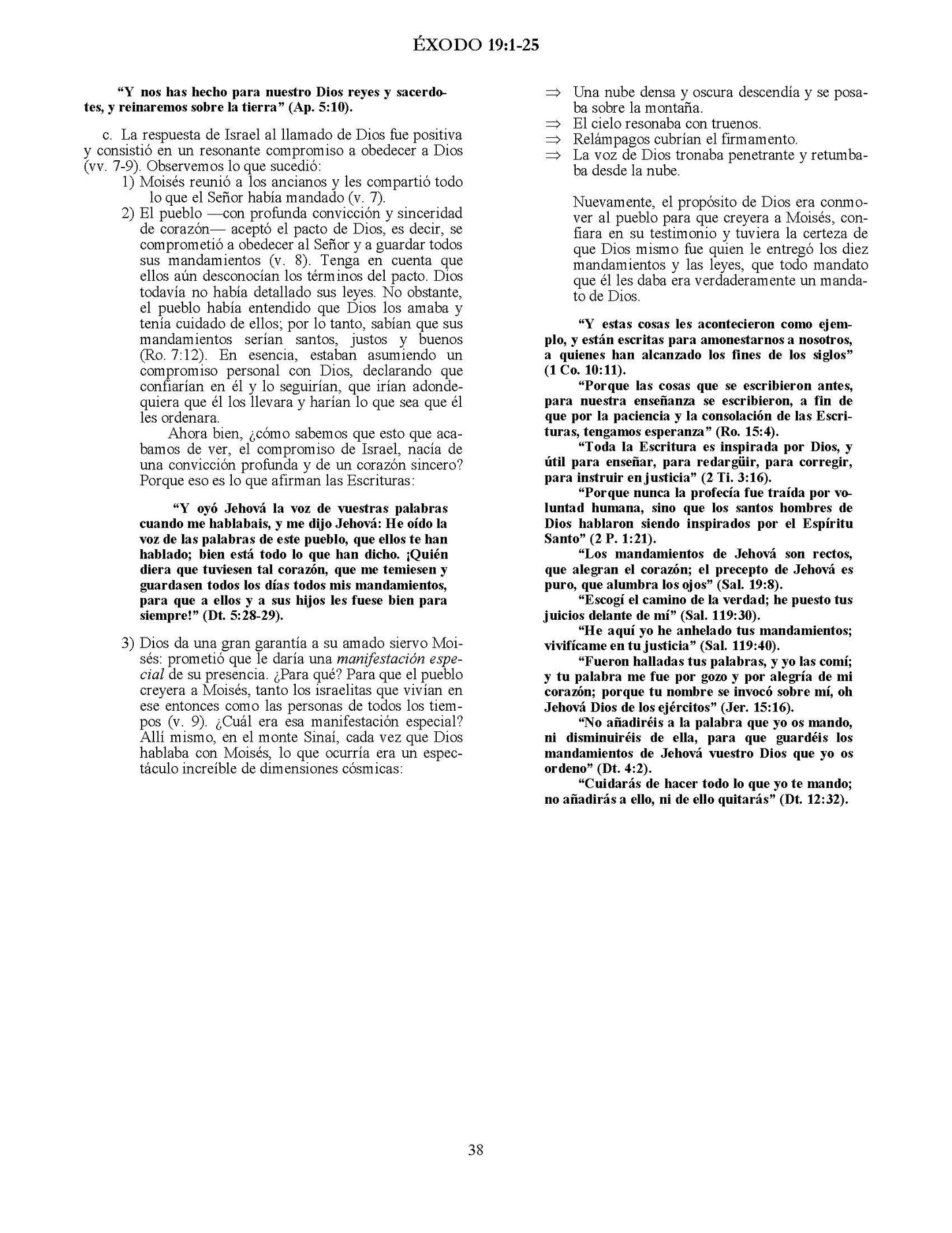 Biblia De Bosquejos Y Sermones: Éxodo 19-40 - Leadership Ministries Worldwide