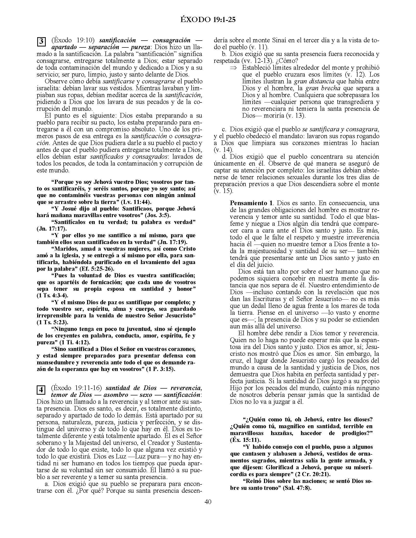 Biblia De Bosquejos Y Sermones: Éxodo 19-40 - Leadership Ministries Worldwide