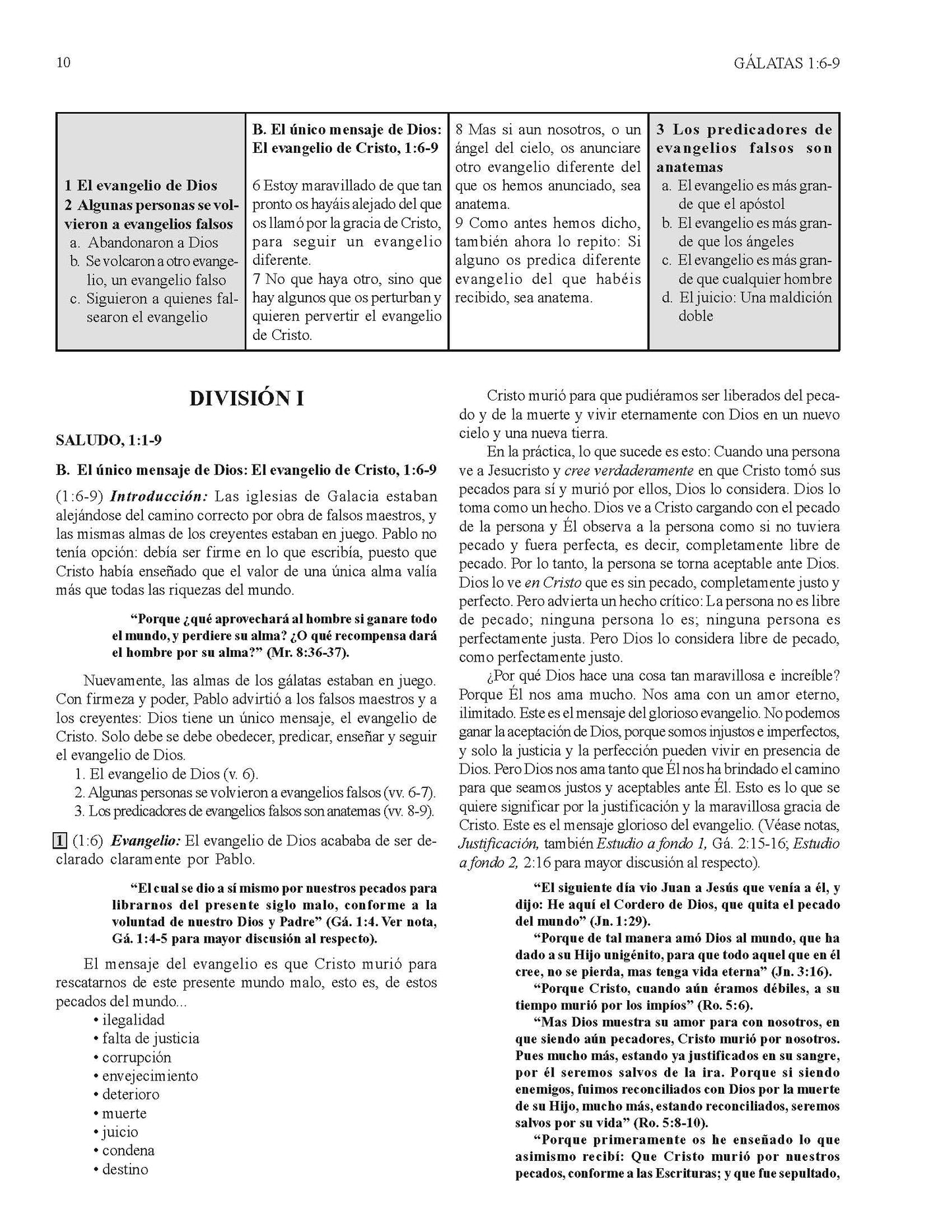 Biblia De Bosquejos Y Sermones: Gálatas – Colosenses - Leadership Ministries Worldwide