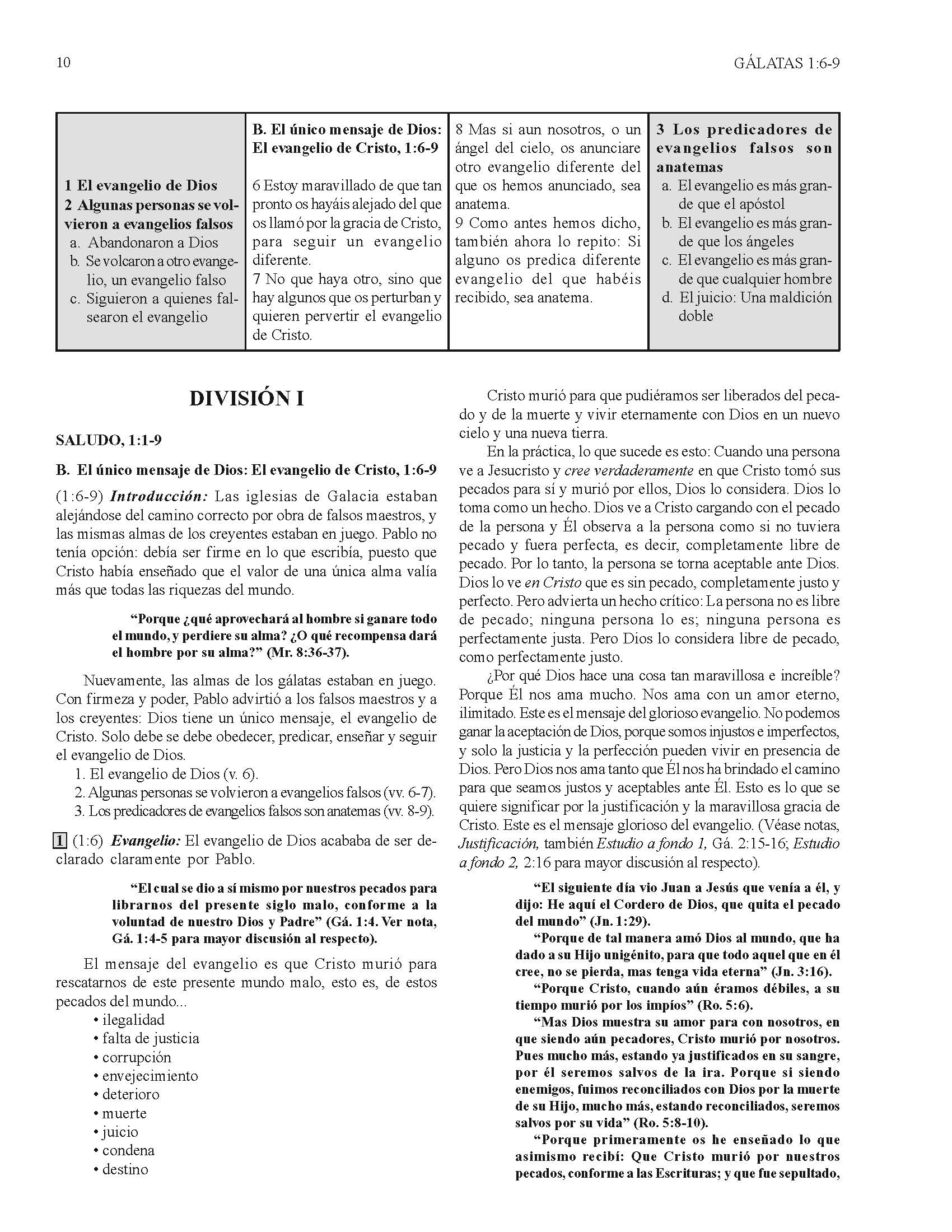 Biblia De Bosquejos Y Sermones: Gálatas – Colosenses - Leadership Ministries Worldwide