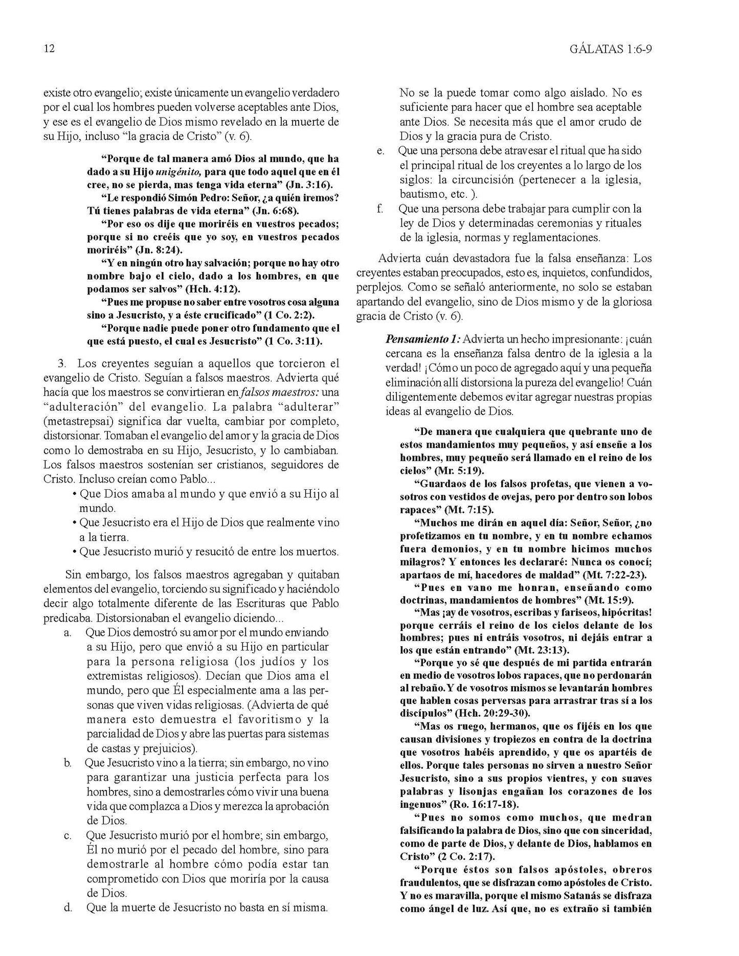 Biblia De Bosquejos Y Sermones: Gálatas – Colosenses - Leadership Ministries Worldwide