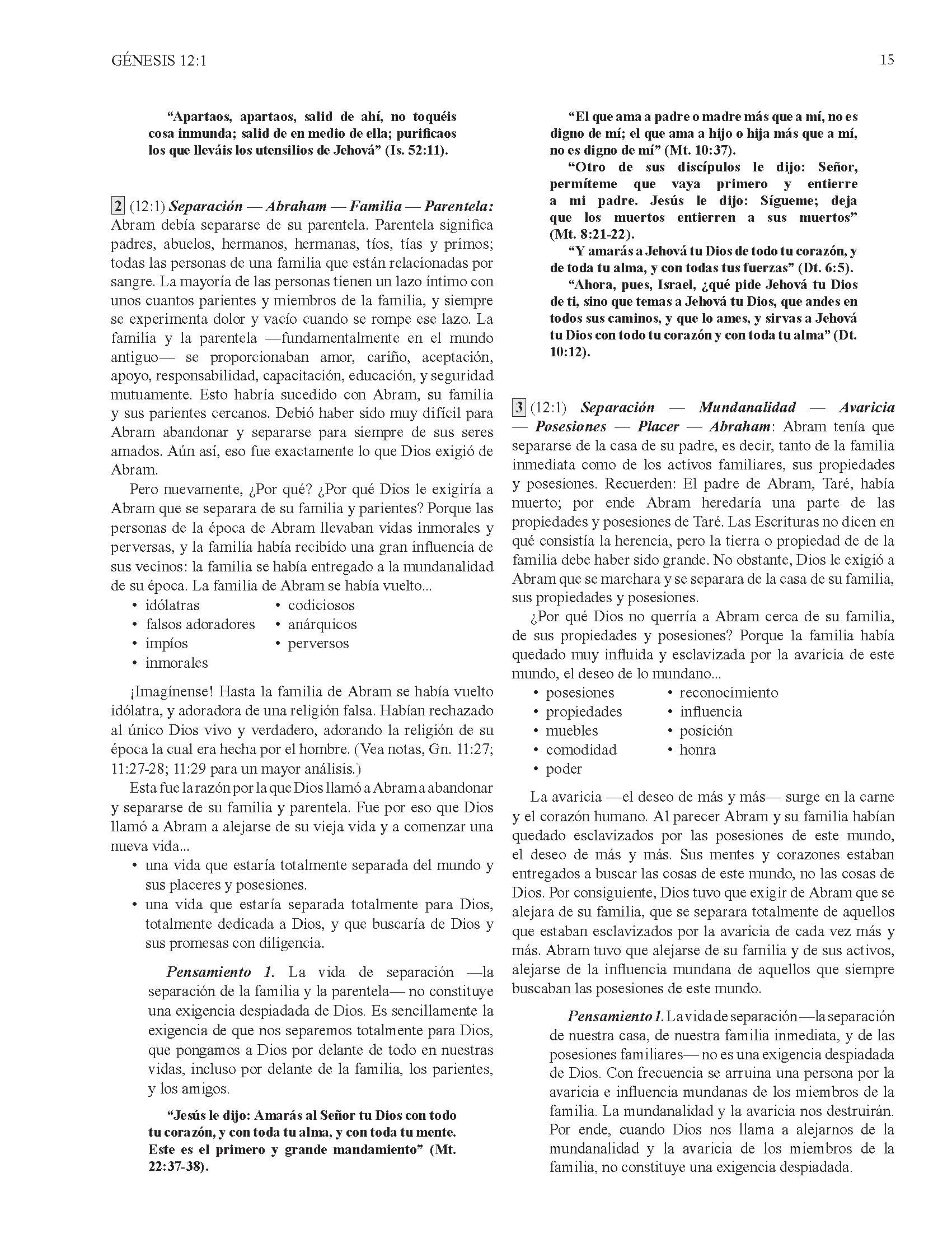 Biblia De Bosquejos Y Sermones: Génesis 12-40 - Leadership Ministries Worldwide