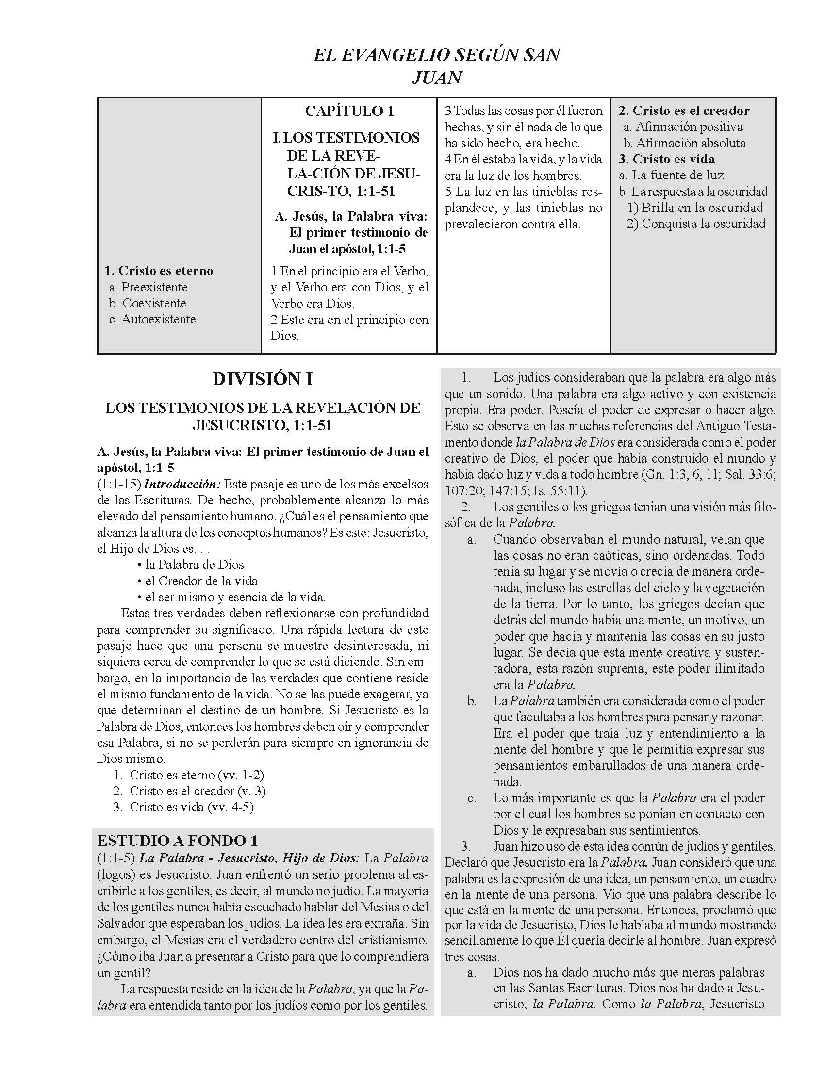 Biblia De Bosquejos Y Sermones: Juan - Leadership Ministries Worldwide