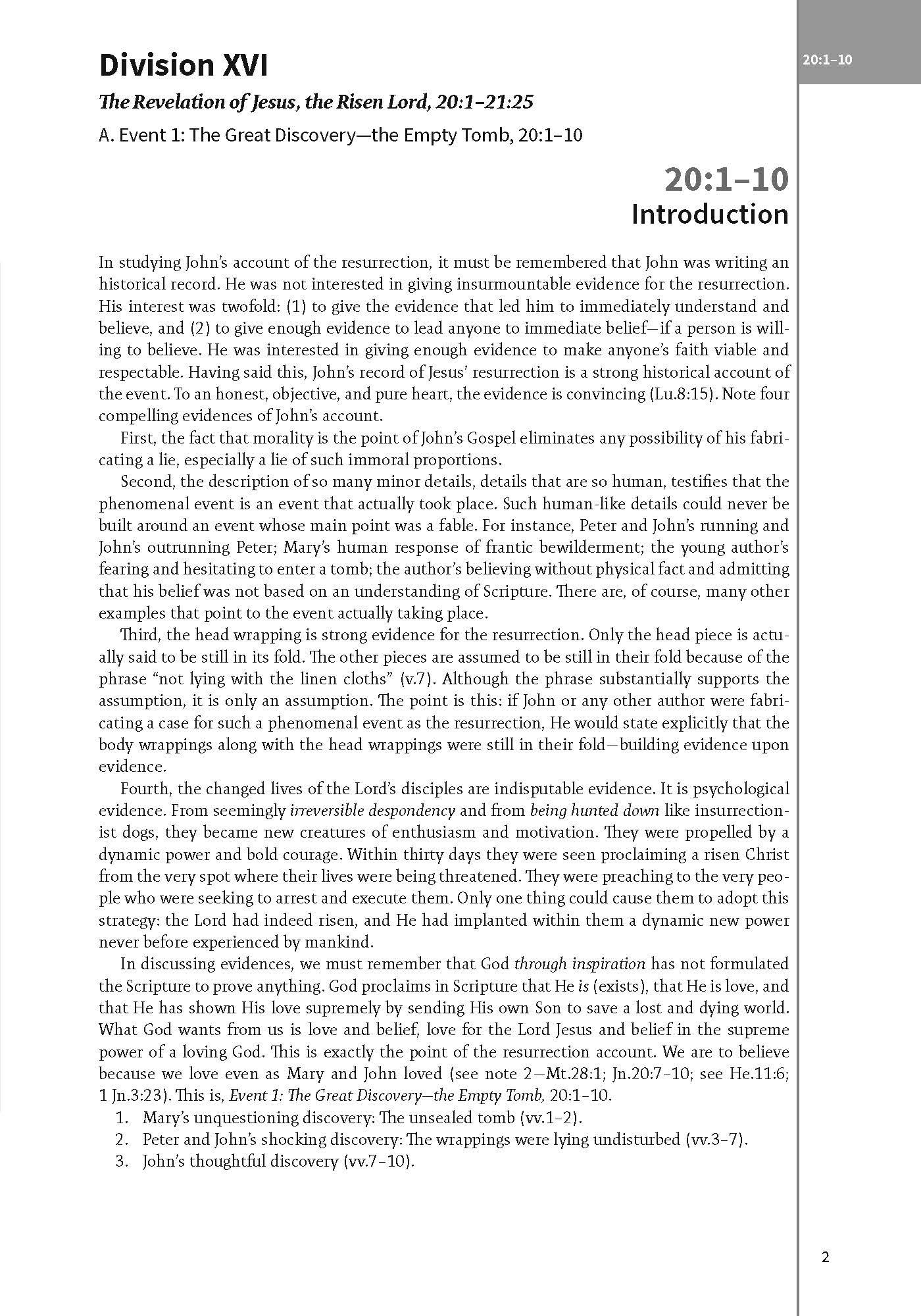The Resurrection of Jesus: A Study of John 20 – 21 - Leadership Ministries Worldwide