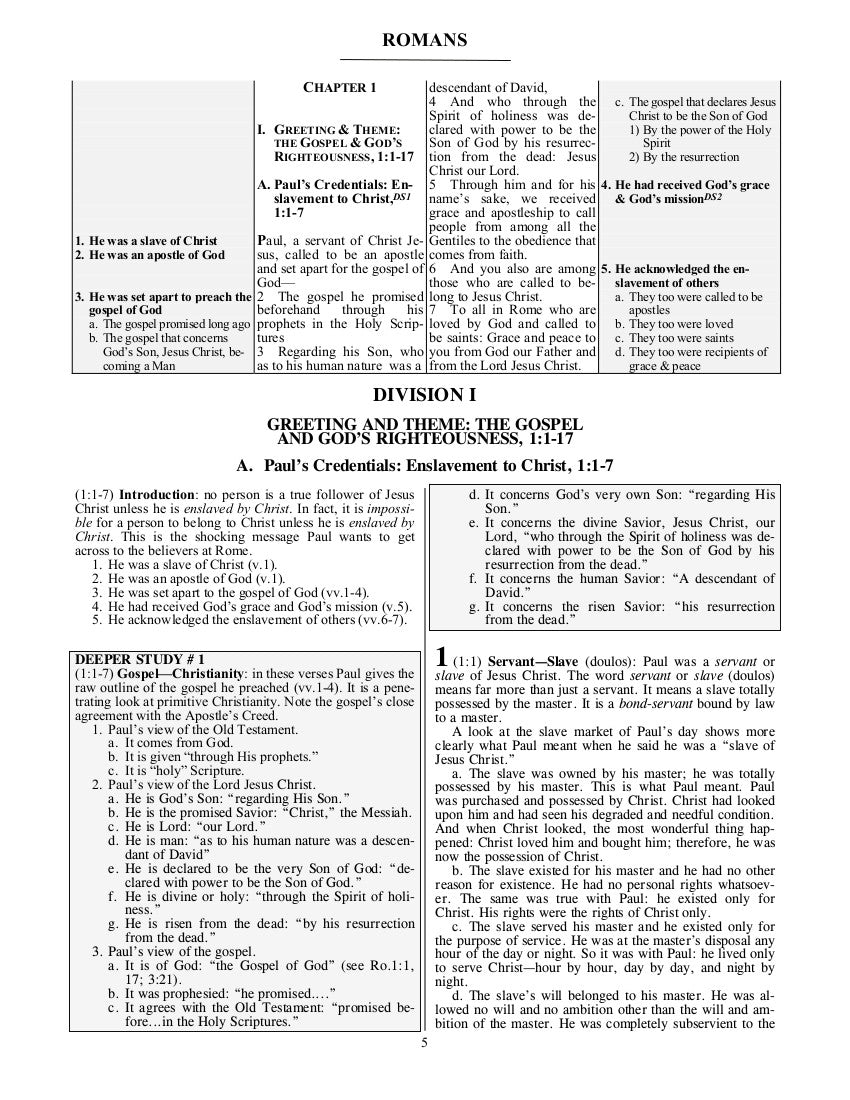 Romans (NIV Softcover) Vol. 33 - Leadership Ministries Worldwide