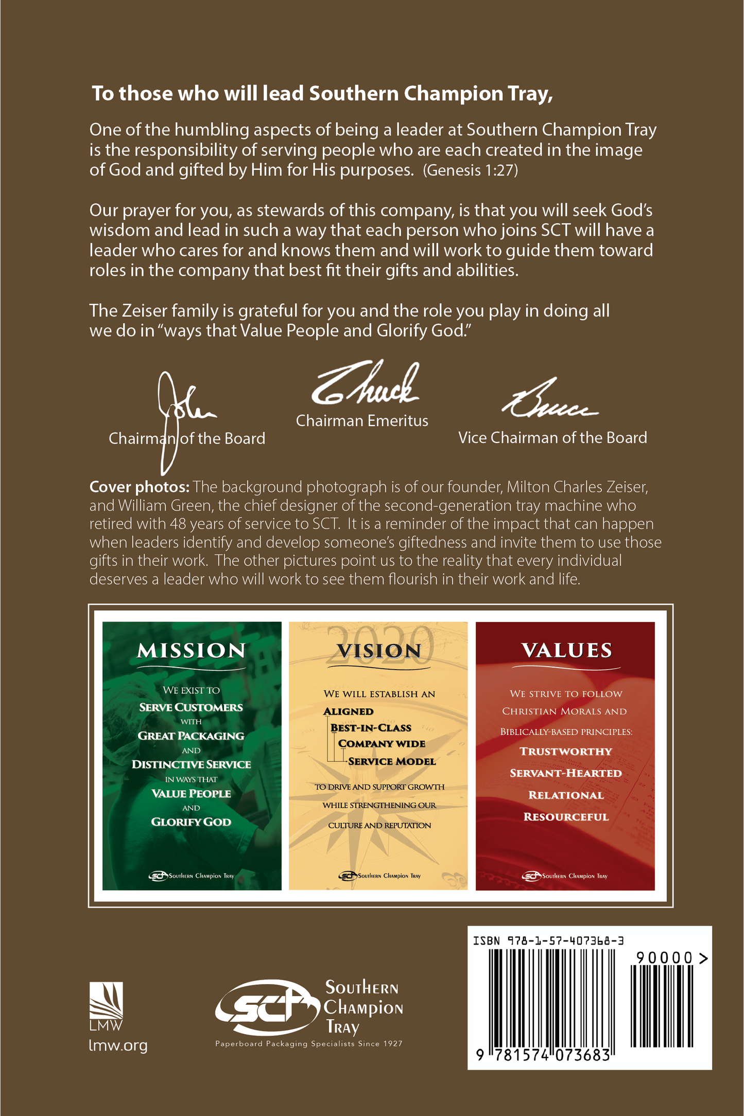 What the Bible Says to the Business Leader: Southern Champion Tray Edition