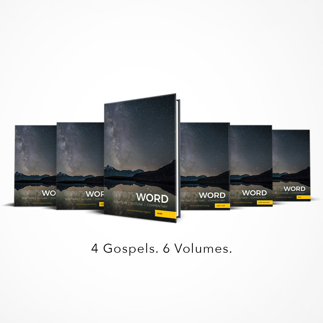 everyWORD: Gospels | 6 Volume Set (ESV)