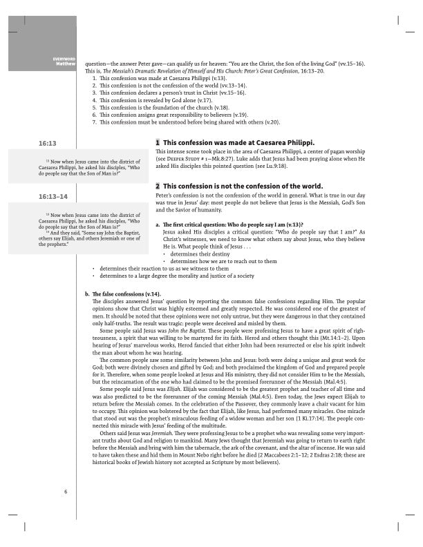 Matthew II (ESV)