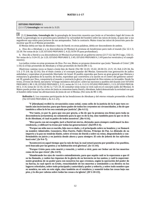 Biblia De Bosquejos Y Sermones: Mateo (Tomo 1, Capítulos 1:1 – 16:12)