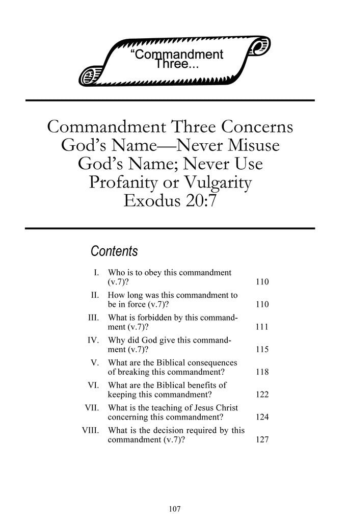 What the Bible Says About...The Ten Commandments - Leadership Ministries Worldwide