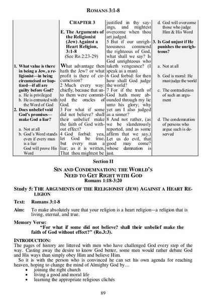 The Teacher's Outline & Study Bible: Romans Vol 1. (Ch. 1-5) - 2017 - Leadership Ministries Worldwide