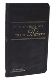 What the Bible Says to the Believer (Leatherette - Black) - Leadership Ministries Worldwide