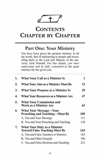 What the Bible Says to the Minister (Leatherette - Camel) - Leadership Ministries Worldwide