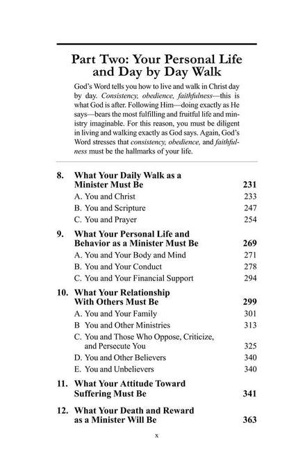 What the Bible Says to the Minister (Leatherette - Camel) - Leadership Ministries Worldwide