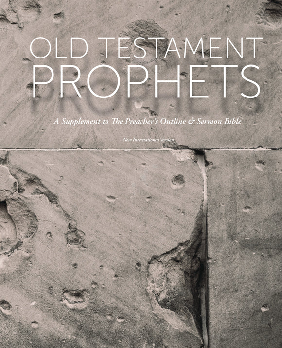 The Old Testament Prophets Supplement (NIV) - 2017 - Leadership Ministries Worldwide