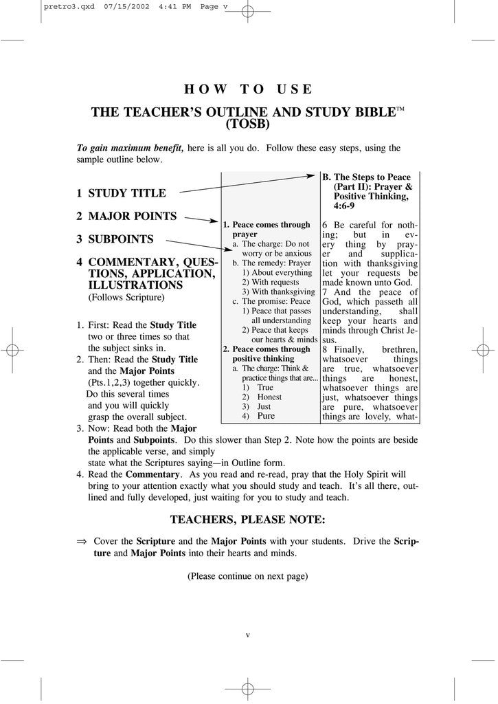 The Teacher's Outline & Study Bible: Ephesians - 2017 - Leadership Ministries Worldwide