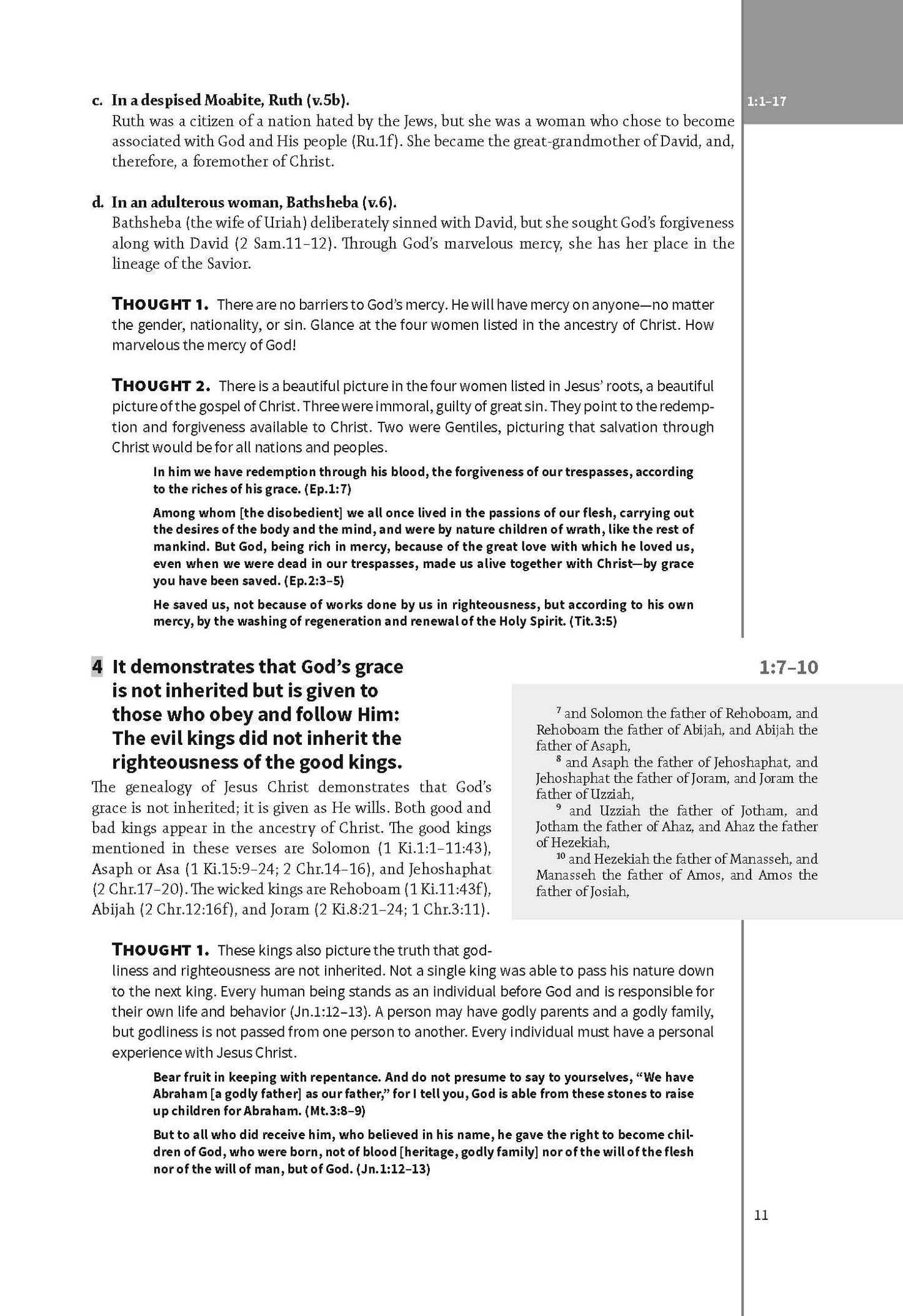 everyWORD: Matthew 1 - 16:12